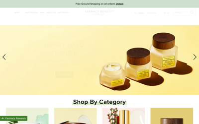 Farmacy Beauty website screenshot