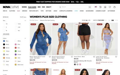 Fashion Nova website screenshot