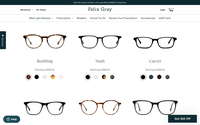 Felix Gray website screenshot