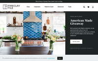 Fireclay Tile website screenshot