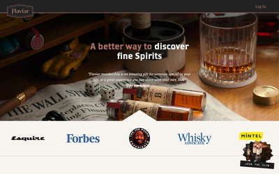 Flaviar website screenshot