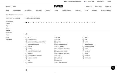 FORWARD website screenshot