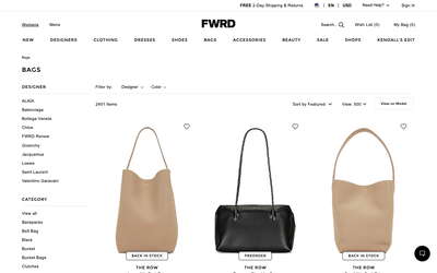 FORWARD website screenshot