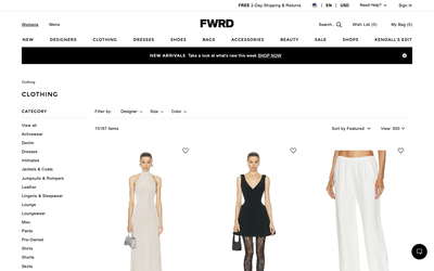 FORWARD website screenshot