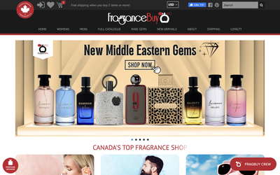 Fragrancebuy website screenshot
