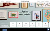 Framebridge website screenshot
