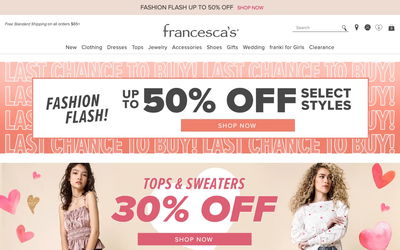 francesca's on Shomp