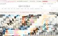 Free People website screenshot