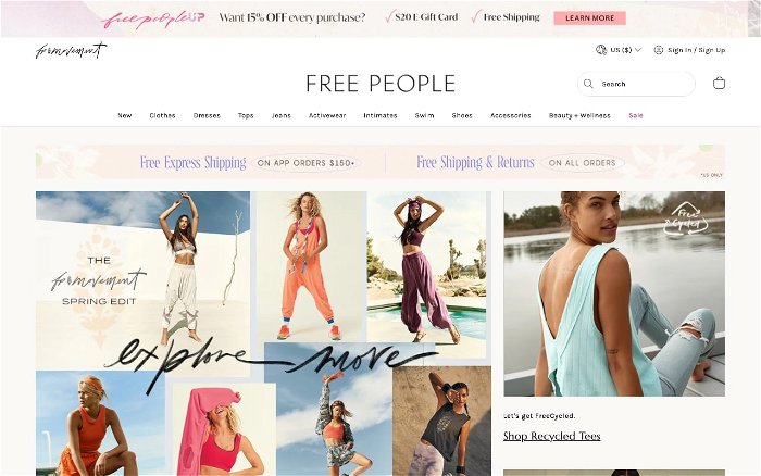Free People - Ranks and Reviews