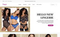 Freya website screenshot