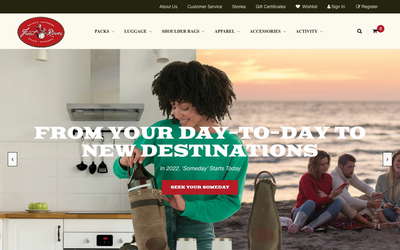 Frost River website screenshot