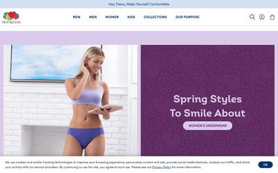 Fruit website screenshot