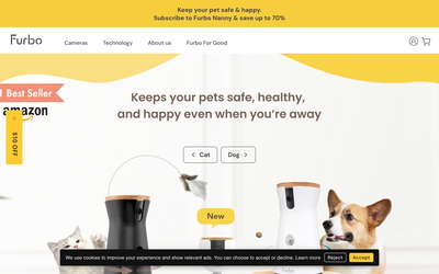 Furbo website screenshot
