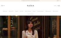 Gaâla website screenshot