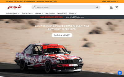 Garagistic website screenshot
