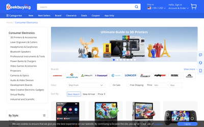 GeekBuying website screenshot