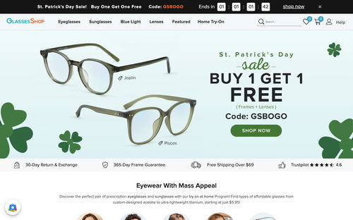 Glasses Shop