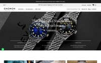 Gnomon Watches website screenshot