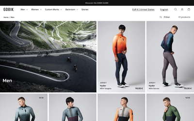 Gobik website screenshot