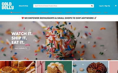 Goldbelly website screenshot