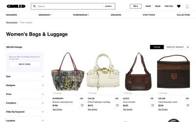 Grailed website screenshot