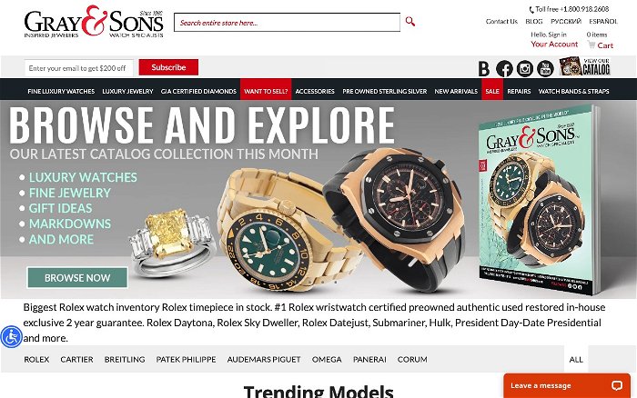 Gray & Sons Jewelers - Ranks and Reviews