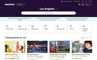 Groupon website screenshot