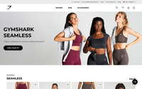 Gymshark website screenshot