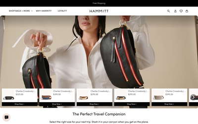 Hammitt website screenshot