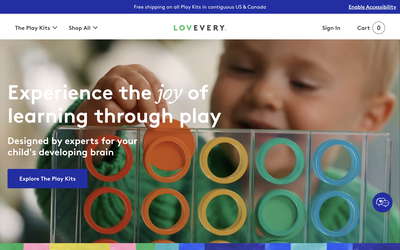 Hape Toys website screenshot