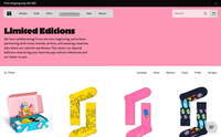 Happy Socks website screenshot