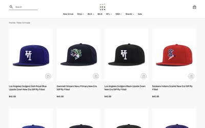 Hat Heaven website screenshot