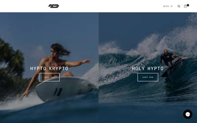 Haydenshapes website screenshot