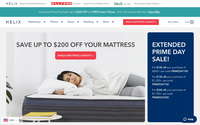 Helix Sleep website screenshot