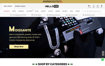 Helloice website screenshot