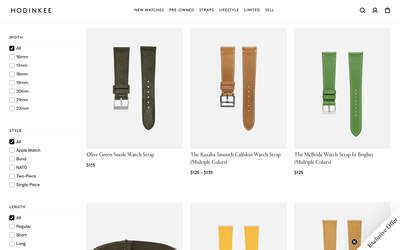 HODINKEE website screenshot