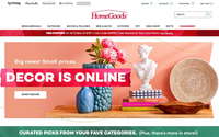 HomeGoods website screenshot