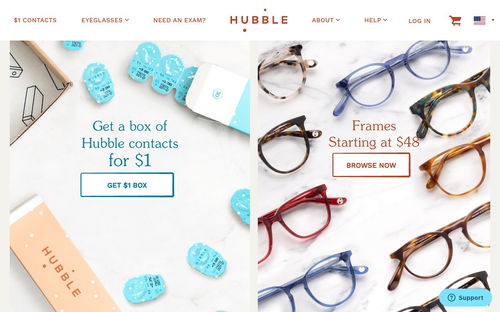 Hubble Contacts