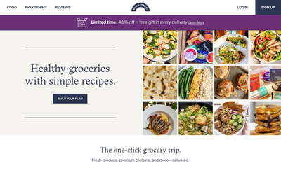 Hungryroot website screenshot