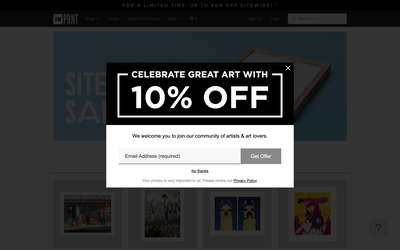 INPRNT website screenshot
