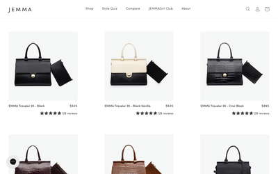 JEMMA website screenshot