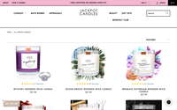 Jackpot Candles website screenshot