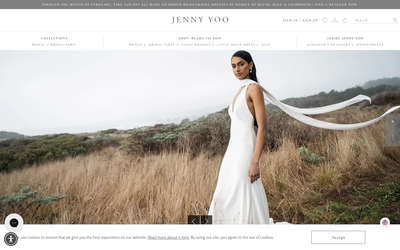 Jenny Yoo website screenshot