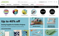 JOANN website screenshot