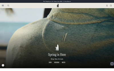 johnnie-O website screenshot