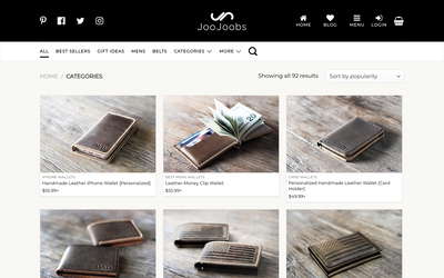 JooJoobs website screenshot
