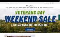 Jos. A. Bank website screenshot