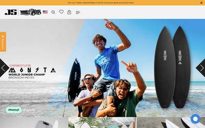 JS Industries USA website screenshot