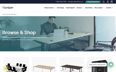 Juniper Office website screenshot