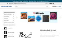 JustStrings.com website screenshot